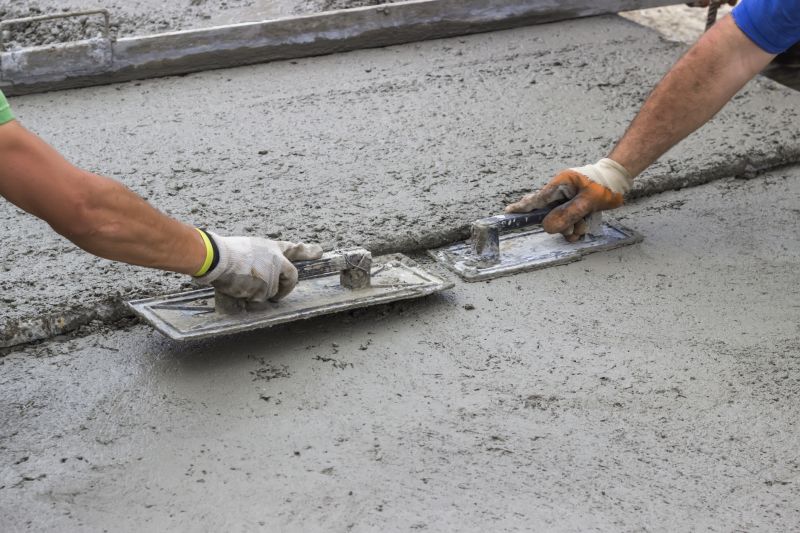 Spring Concrete Installation