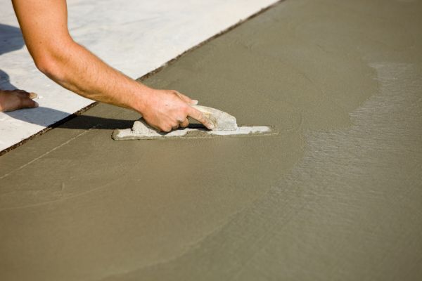Cement Installation in Brick
