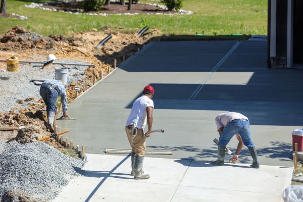 Cement Laying Service in Brick