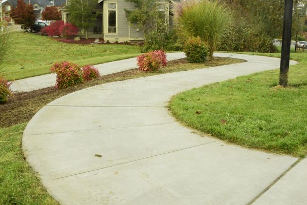 Concrete Sidewalk Replacement in Brick