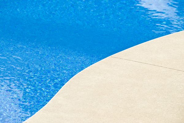 Pool Deck Construction in Brick