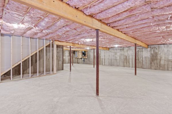 Basement Construction in Brick