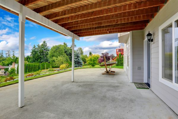 Backyard Patio Installation in Brick