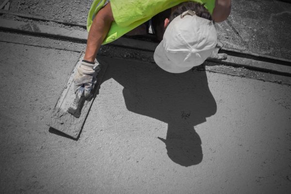 Concrete Pavement Construction in Brick