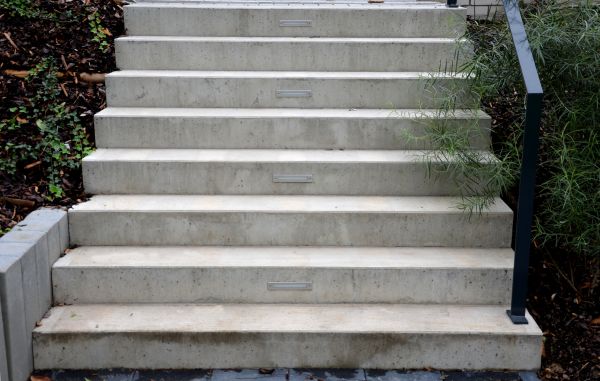 Cost of Poured Step Installation in Brick