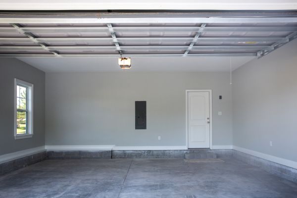 Garage Floor Installation in Brick