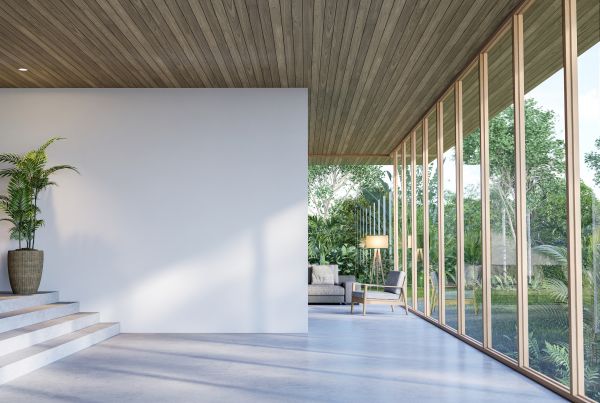 Concrete Floor Installation in Brick