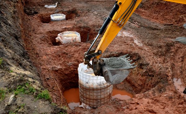Foundation Piling in Brick