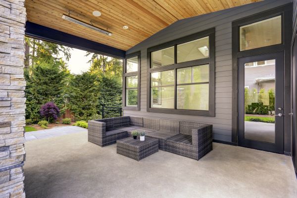 Patio Construction in Brick