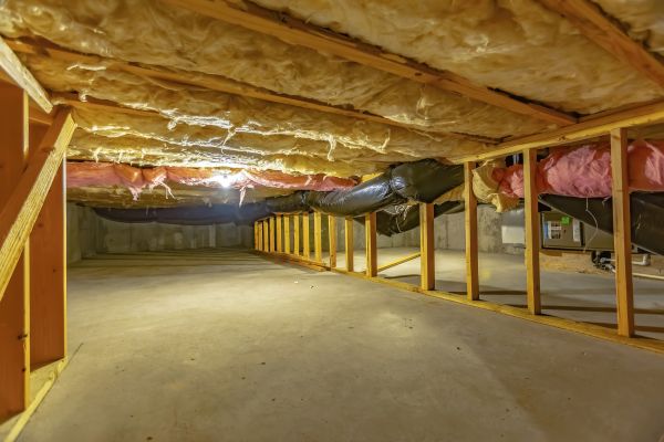 Crawlspace Construction in Brick