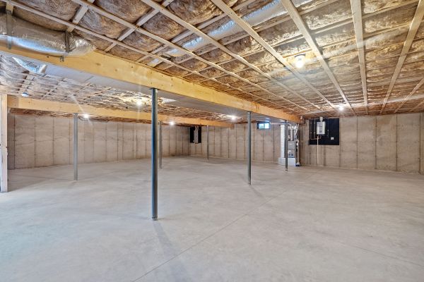 Basement Floor Installation in Brick