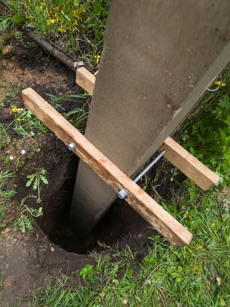Pilings Installation in Brick