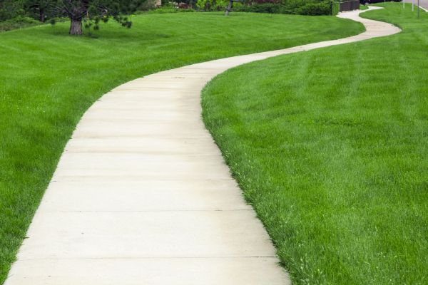 Sidewalk Paving in Brick