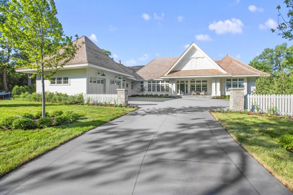 Driveway Modification in Brick