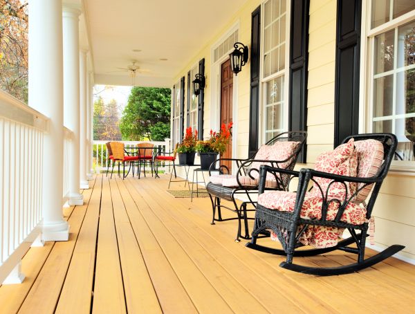 Front Porch Renovation in Brick