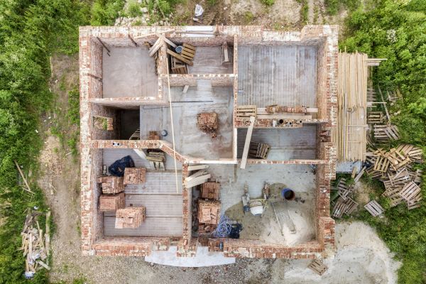 Basement Floor Construction in Brick