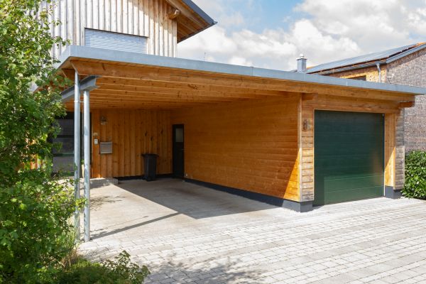 Carport Pavement Installation in Brick