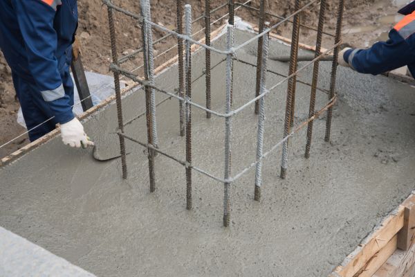 Foundation Pad Construction in Brick