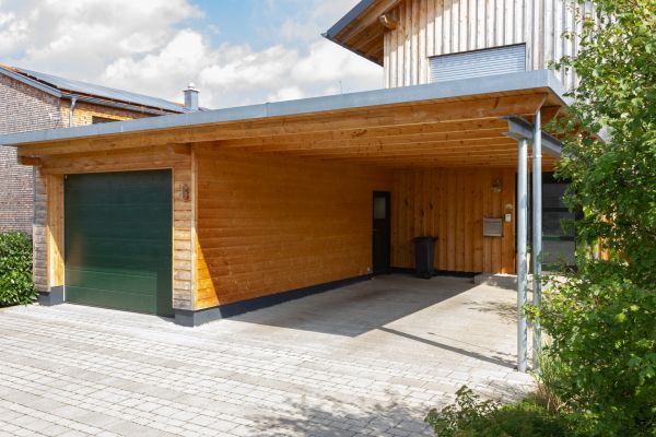 Carport Concrete Construction in Brick