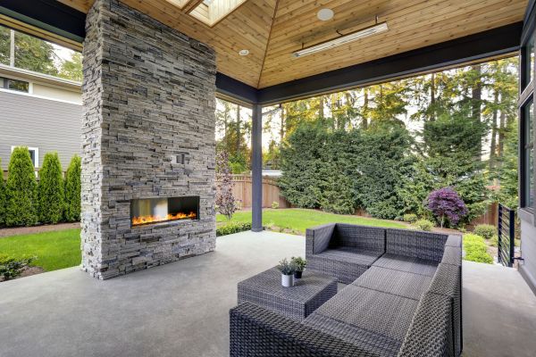 Concrete Patio Renovation in Brick