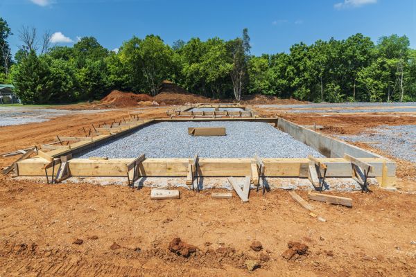 Carport Slab Pouring in Brick