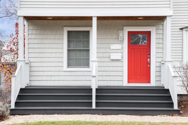 Entryway Steps Installation in Brick