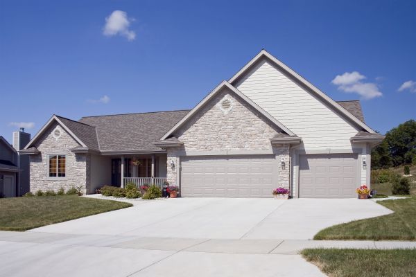 Concrete Driveway Enlargement in Brick